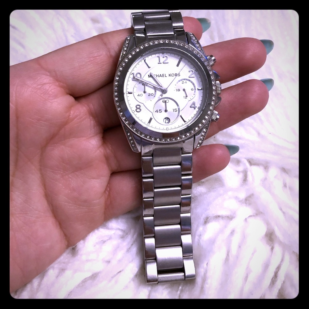 Michael Kors silver watch
